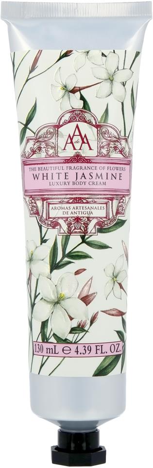 AAA - Aromas Artesanales de Antigua Body Cream White Jasmine 130 ml