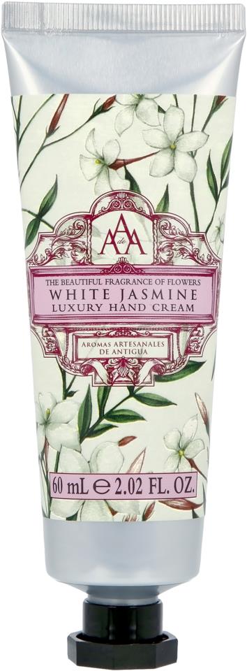 AAA - Aromas Artesanales de Antigua Hand Cream White Jasmine 60 ml