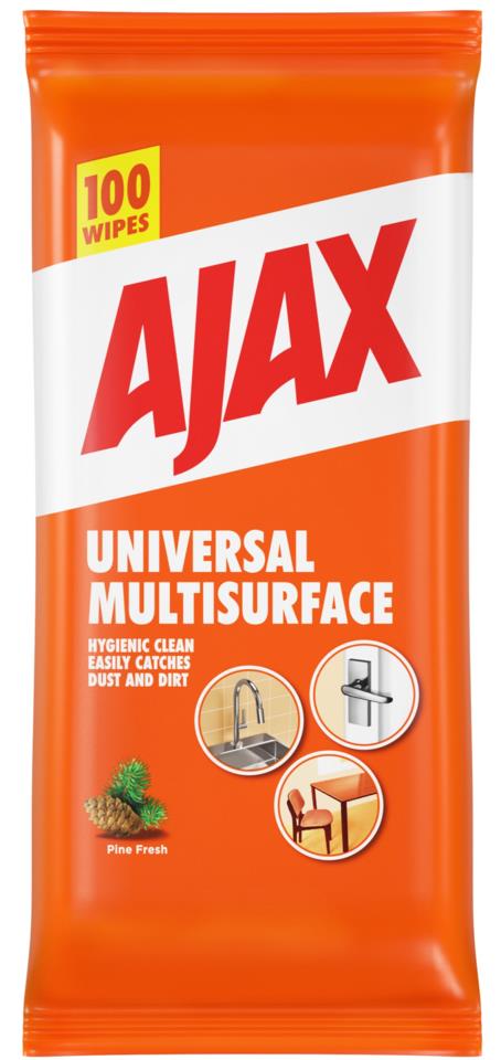 Ajax Universal Wipes 100-pack