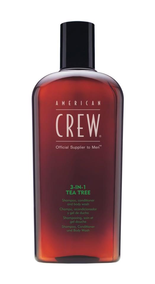 American Crew 3 in 1 Tea Tree 450ml