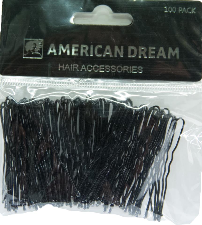 American Dream Wavy Pins Black 5cm