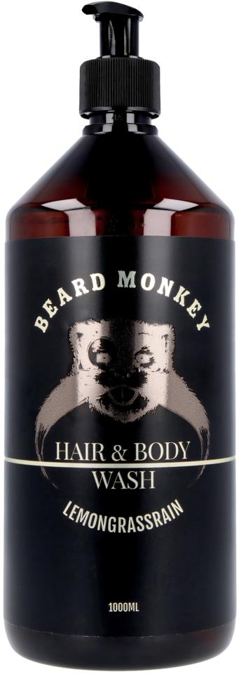 Beard Monkey Hair & Body shampoo 1000ml