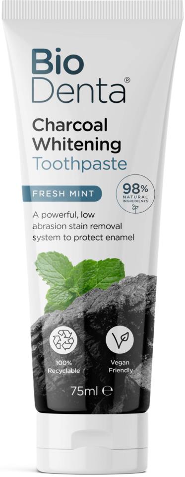 Beconfident® CHARCOAL Whitening Toothpaste Fresh Mint 75 ml