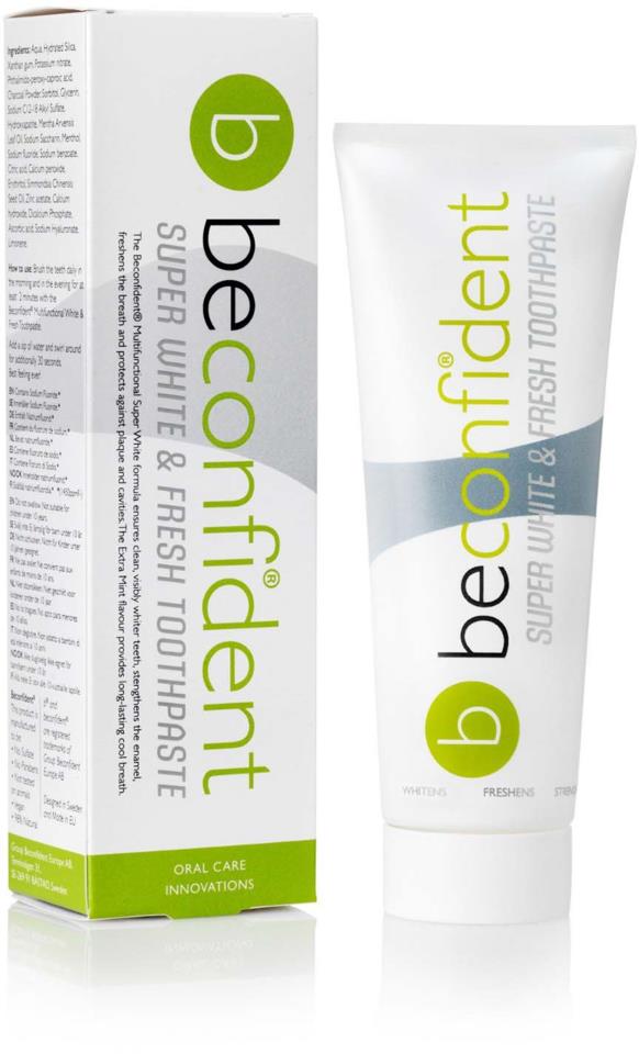 Beconfident® Multifunctional Whitening Toothpaste Superwhite 75 ml