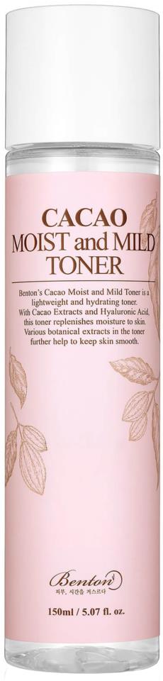 Benton Cacao Moist and Mild Toner 150ml