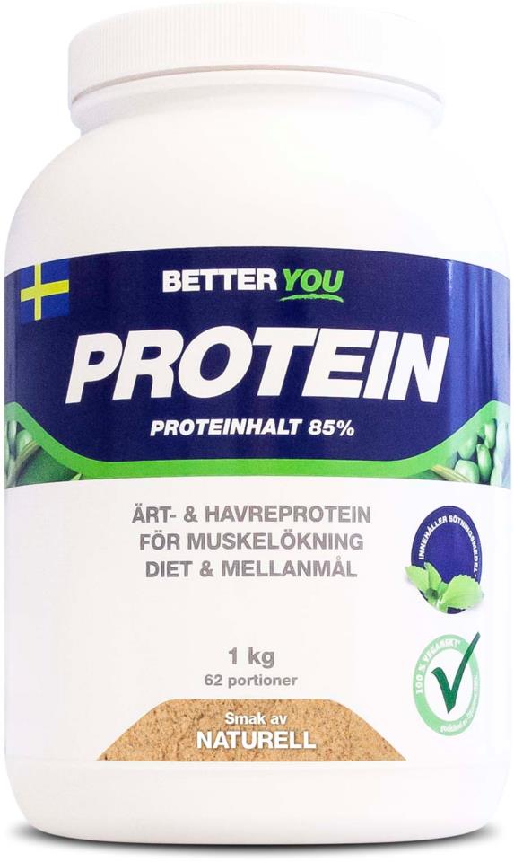 Better You Ärt och havreprotein 1 kg Naturell
