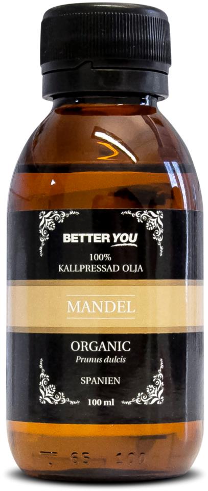 Better You Mandelolja EKO Kallpressad - 100 ml