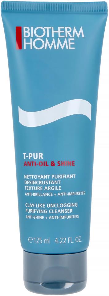 Biotherm Homme T-Pur Cleanser 125 ml