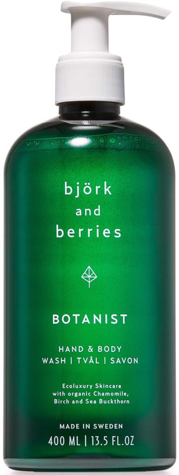 Björk and Berries Botanist Hand & Body Wash 400 ml