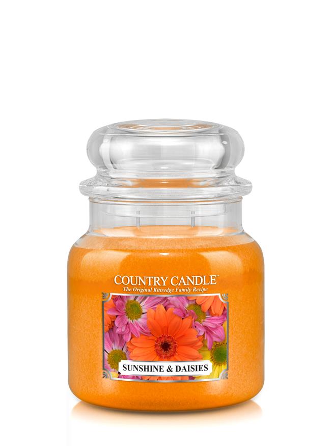 Country Candle Doftljus Country Candle 2 Wick M Jar Sunshine & Daisies