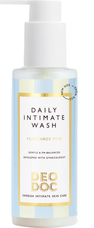 DeoDoc Daily intimate Wash - Fragrance Free 125 ml