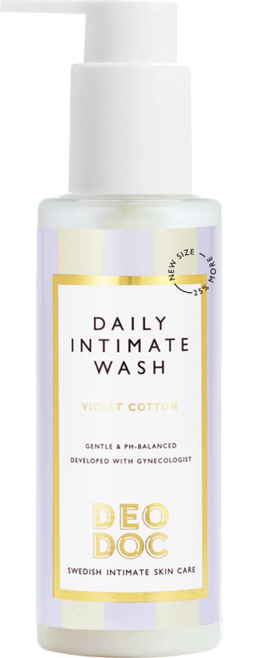 DeoDoc Daily intimate Wash - Violet Cotton 125 ml