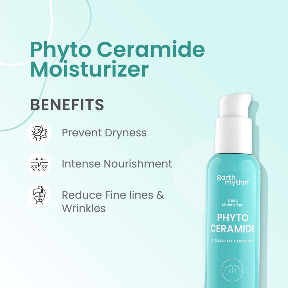 Earth Rhythm Phyto Ceramide Deep Moisturiser 6 Essential Ceramides 50 ml