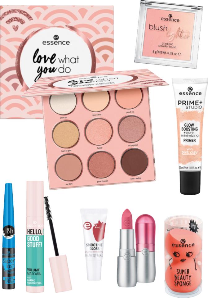 essence BLOOMING BABE beauty look set