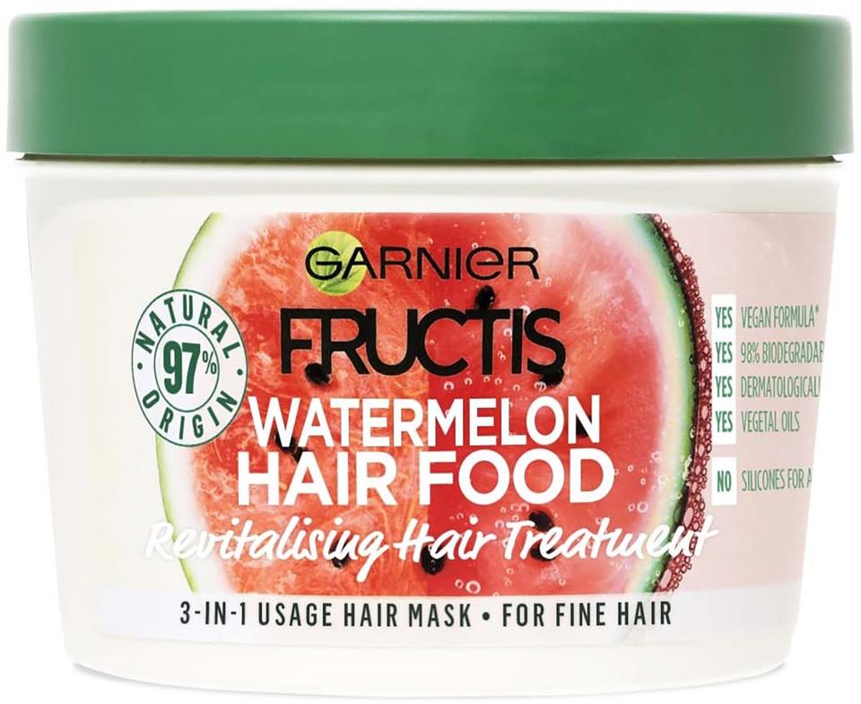 Garnier Hair Food Revitalising Mask Watermelon 390ml