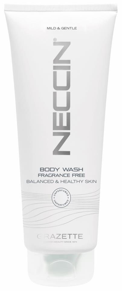 Grazette Neccin Body Wash Balanced & Healthy Skin Fragrance Free 200 ml