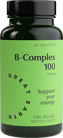 Great Earth B-Complex 100 mg 60 tab