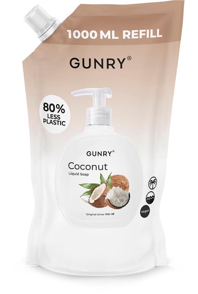 Gunry Coconut Liquid Soap Refill 1000 ml
