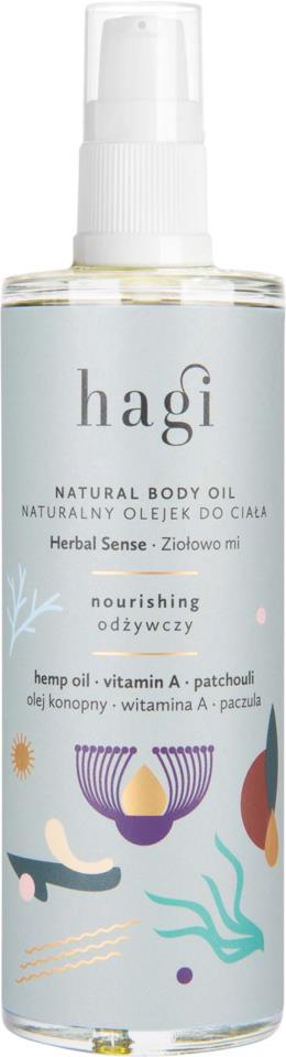 Hagi Natural Body Oil Herbal Sense 100 ml