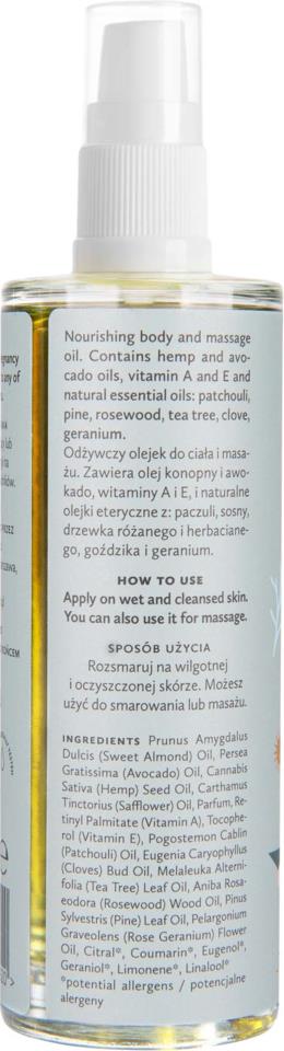 Hagi Natural Body Oil Herbal Sense 100 ml