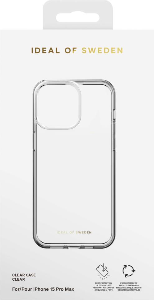 IDEAL OF SWEDEN Clear Case iPhone 15 Pro Max Clear