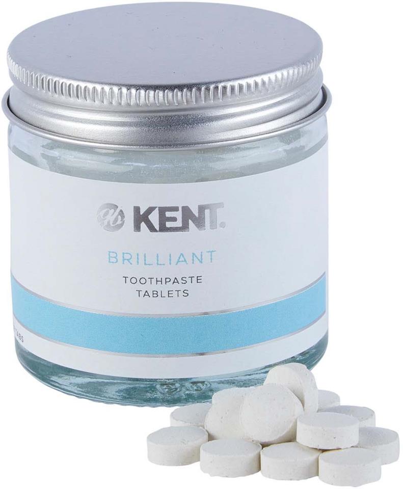 Kent Oral Care BRILLIANT 62 Toothpaste Tablets Jar