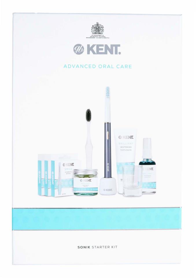 Kent Oral Care SONIK Electric Toothbrush Starter Kit in Graphite