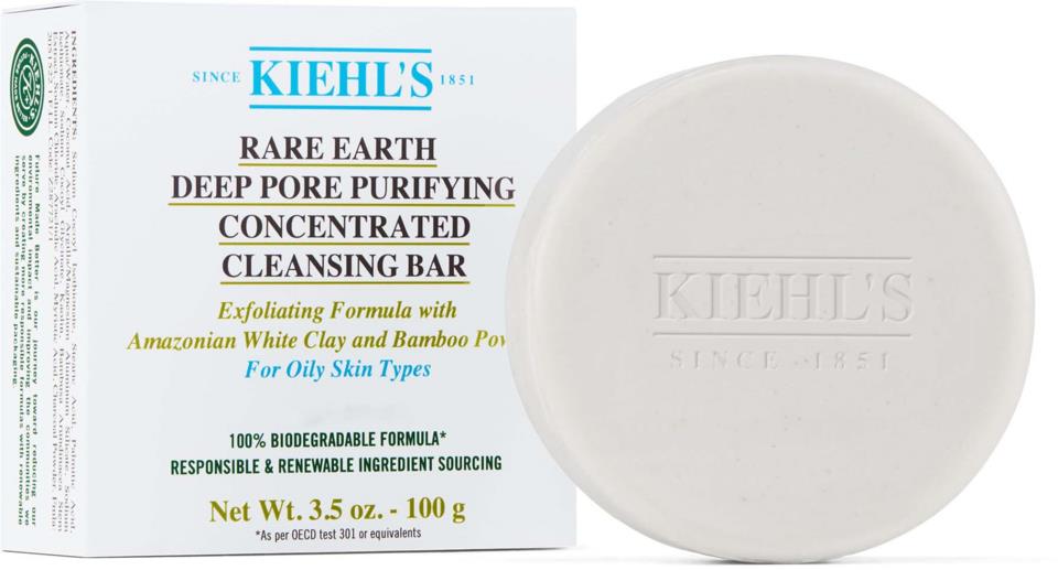 Kiehls Deep Pore Purifying Concentrated Cleansing Bar 100 g