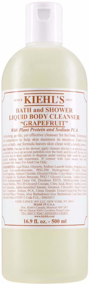 Kiehl's Liquid Body Cleanser Grapefruit 500ml