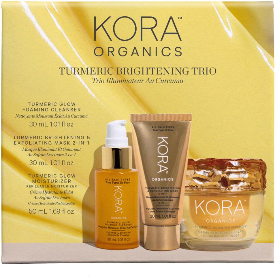 KORA Organics Turmeric Brightening Trio