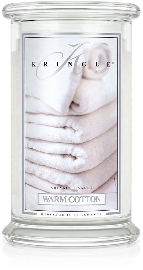 Kringle Candle Scented Candle Large Warm Cotton 624 g