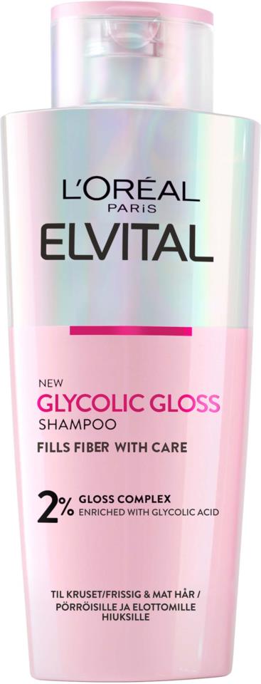 L'Oréal Paris Elvital Glycolic Gloss Shampoo 200 ml