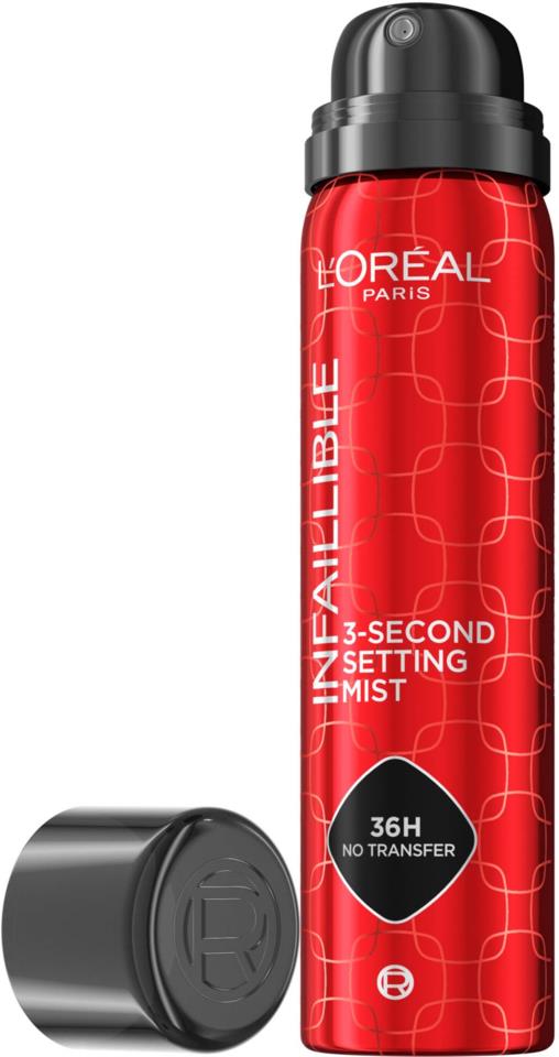 L'Oréal Paris Infaillible 3-Second Setting Mist 75 ml