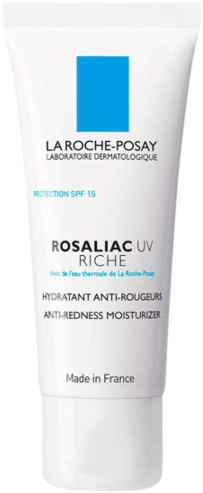 La Roche-Posay Rosaliac UV Riche fuktcreme mot rodnad torr hud 40 ml