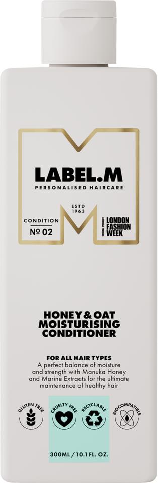 label.m Honey & Oat Moisturising Conditioner 300ml