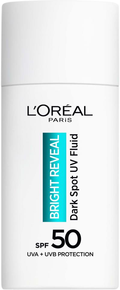 L'Oreal Paris Bright Reveal Dark Spot UV Fluid SPF50 Face Cream 50 ml