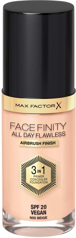Max Factor All Day Flawless Foundation 55 Beige