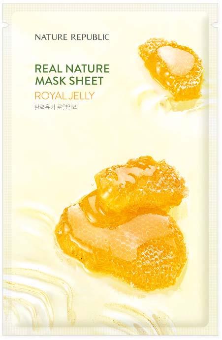 Nature Republic Real Nature Royal Jelly Mask Sheet 23 ml