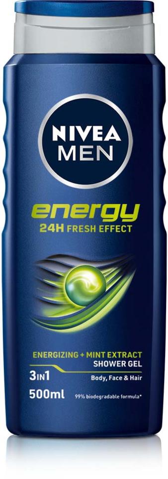 Nivea For men Energy Shower Gel 500ml