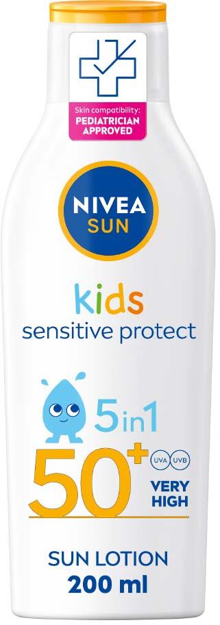 Nivea SUN Kids Sensitive Protect Sun Lotion SPF50+ 200 ml