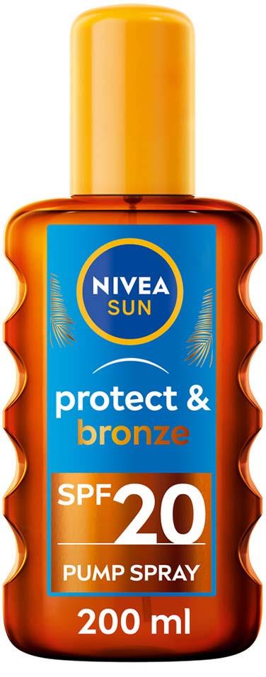 Nivea SUN Protect & Bronze Oil Spray SPF20 200 ml