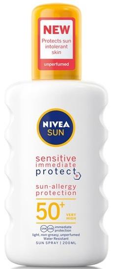 Nivea Sun Spray Sensitive Anti-Allergy Spf50+ 200ml