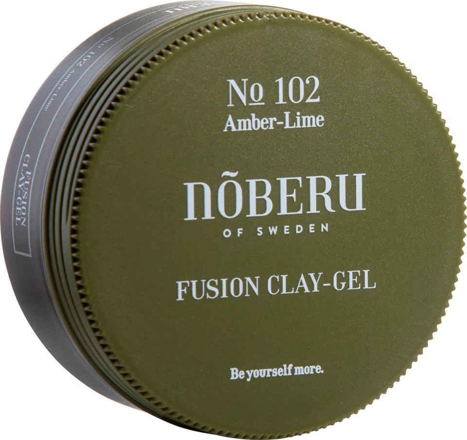 Nõberu of Sweden Fusion Clay Gel Amber Lime 80 ml