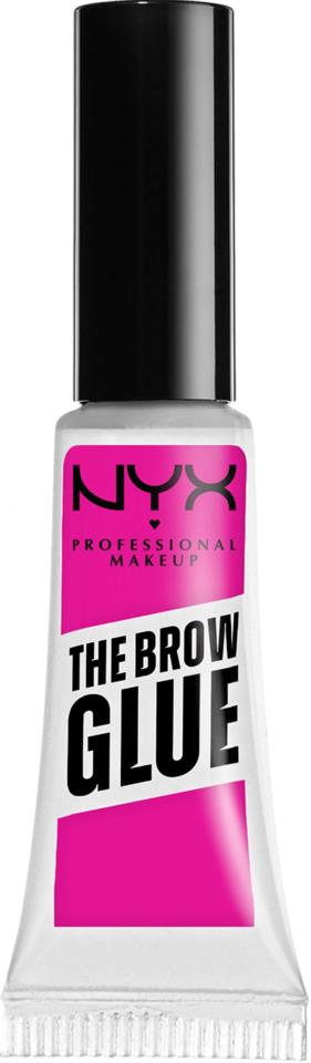 NYX Professional Makeup The Brow Glue Instant Brow Styler 01 Transparent 5 g
