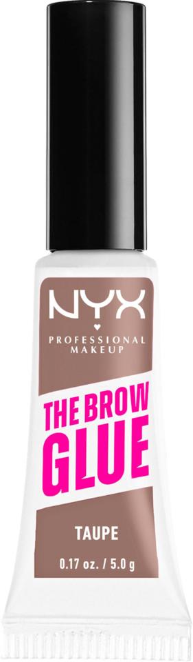 NYX Professional Makeup The Brow Glue Instant Brow Styler 02 Taupe 5 g