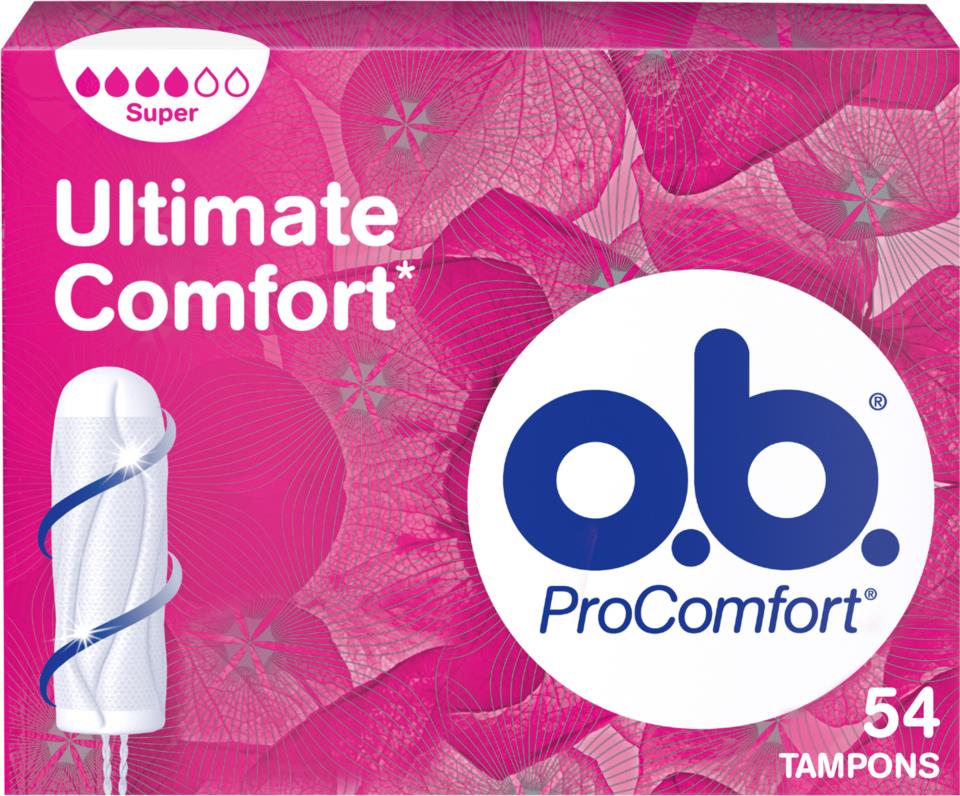O.B. ProComfort Super 54 pcs