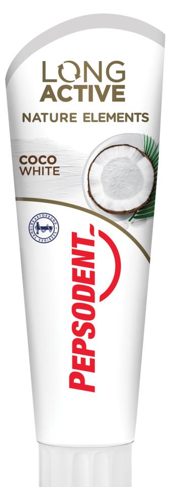 Pepsodent Long Active Nature Elements Coco White 75ml toothpaste