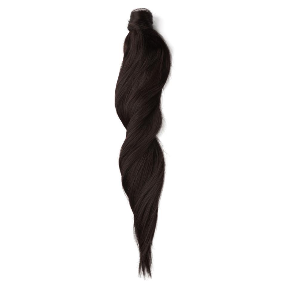 Rapunzel of Sweden Clip-in Ponytail Original 1.2 Black Brown 60cm