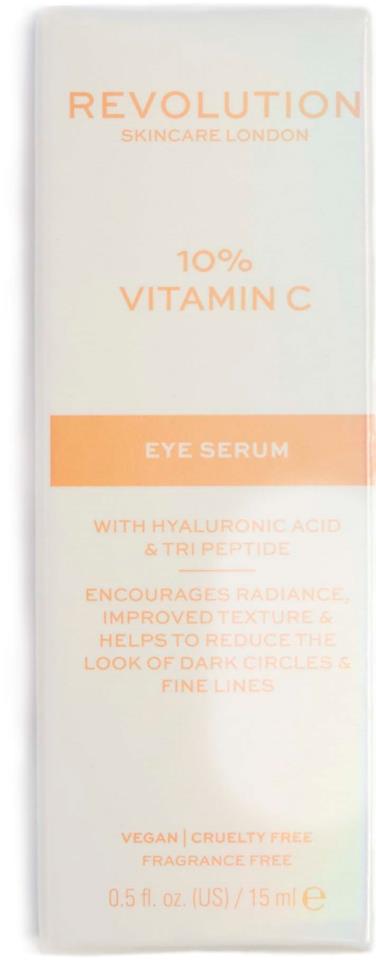 Revolution Skincare 10% Vitamin C Brightening Power Eye Serum 15ml