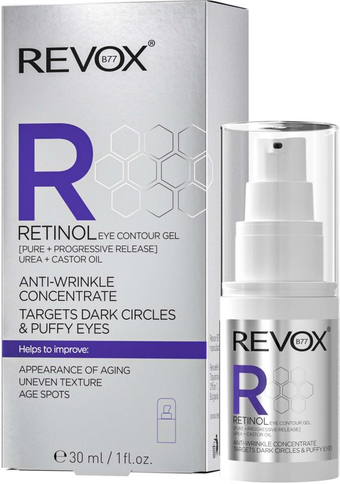 Revuele Revox B77 Retinol Eye Gel Anti-Wrinkle Concentrate 30Ml